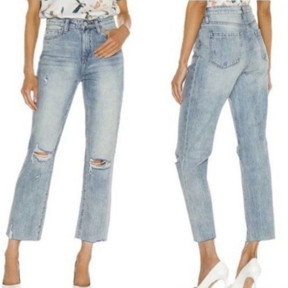 ❤️ BLANK NYC BAXTER RIBCAGE STRAIGHT HIGH RISE JEANS, 2 (26)